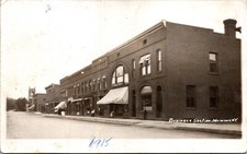 Real Photo Postcard Business Section in Norwood, New York picture