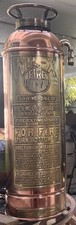 WIL-X Soda-Acid Fire Extinguisher Copper Canister, Brooklyn NY Mfg. Corp. picture