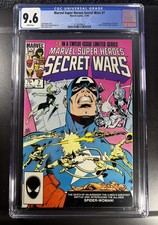 MARVEL SUPER HEROES SECRET WARS # 7 CGC 9.6 WHITE PAGES~ 1st NEW SPIDER-WOMAN picture