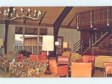 Pre-1980 LODGE SCENE Burr Oaks - Near Mcconnelsville & Lancaster Ohio OH AE0542 picture