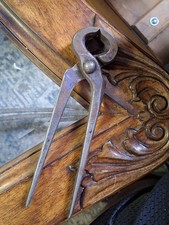 C.S. Osborne Co. Antique Cobbler Pliers #93 Shoes Repair Tool 8 1/4 Inches Long picture
