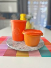 VTG Tupperware Canister & Bowl from the 