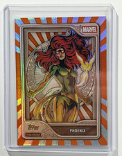 Topps 2026 Topps Mint Marvel Phoenix Orange Refractor 16/25 picture