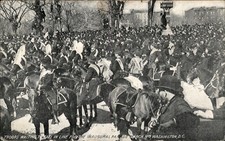 Washington DC Inaugural Parade Troops Mail March 1909 Postcard bhn picture