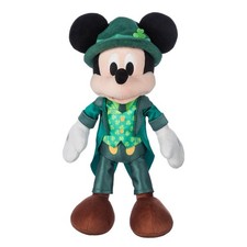 Mickey Mouse Leprechaun 13” Plush Disney Store Dublin Irish Stuffed Animal 2026 picture