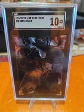 1996 Topps Finest Star Wars Darth Vader #20 SGC 10 picture