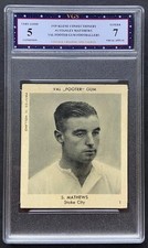 Rare VGS 5 1939 Klene Val Footer Gum Stanley Matthews Stoke City Ballon d'Or picture