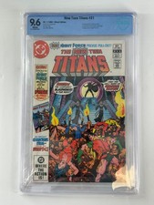 New Teen Titans #21 CBCS 9.6 1st Brother Blood Mother Mayhem picture