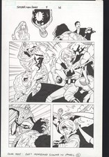 Spider-Man Family #4 Pg 16 Original Art Leonard Kirk Agents of Atlas Marvel picture
