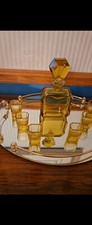 OH WOW Authentic European Art Deco Decanter Set picture