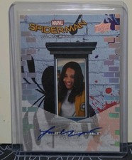 2017 Upper Deck Marvel Spider-Man Homecoming Laura Harrier #SS4 Autograph picture