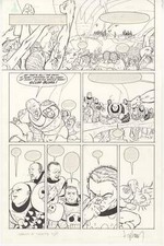 Warriors of Plasm #8 pg 7 Original Comic Art by David Lapham picture
