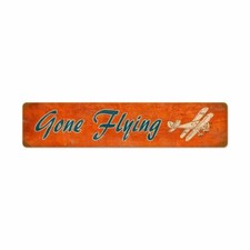 GONE FLYING BIPLANE FLYS THRU AIR 28