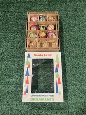 Santa Land Christmas Tree Ornaments “Poland” (10-total), Vintage picture