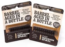 2 Pack - Barrel Aged in a Bottle Oak Infusion Spiral. Barrel Age Your Whiskey picture