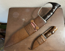 EGKH custom built Khukuri with all tools and matching EGKH knife picture