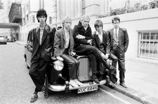 American group The Cars' Consisting of Rick Ocasek Elliot Easton G- Old Photo 1 picture
