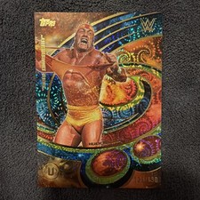 Hulk Hogan /150 Neon Green Vortex Hit My Music HMM-26 2026 Topps Universe WWE picture