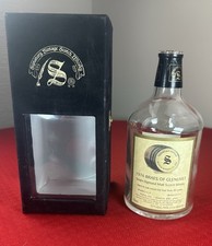 1974 GLENLIVET SINGLE MALT SCOTCH WHISKY Empty BOTTLE & BOX picture