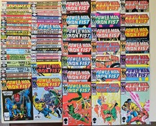 Power Man & Iron Fist Marvel Comics #48, 50, 53, 54, 66, 68, 71- 120 Lot-56 picture
