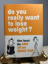 Vintage 1962 Knox Gelatine Weight Loss Plan Diet Booklet ~ Recipes Exercises picture