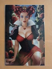 M House Melindas Comics Queen Of Hearts Wonderland Nice VIRGIN Variant NM+ picture