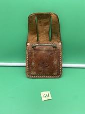 Great Vintage Malco Hummer TK-25 Brown Leather Sheath Pouch Made In USA picture