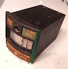 Vintage New York City Subway Trolley Train Meter 50s 60s Merrick Rd Long Island picture