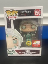 Funko Pop Games The Witcher Wild Hunt Ciri #150 E3 2019 GITD Limited picture