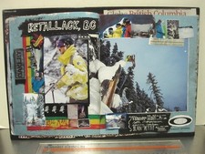 OAKLEY 2008 Tanner Hall Ski dealer counter display standee NEW old stock picture