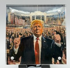 President Donald J Trump Inauguration Day Limited Edition Artist Original Print picture
