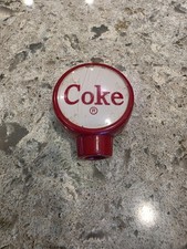 Vint Original 1950s Coca Cola Coke Soda Fountain Dispenser Tap Handle Knob 2.25