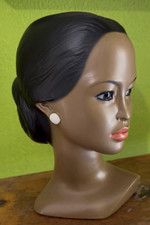 Vintage Marwal Hawaiian Polynesian Hula Girl Bust Chalkware 8