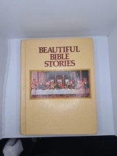 Beautiful Bible stories 1964 hardcover with artwork picture