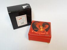 1995 Vintage Mattel/Enesco Barbie Queen Of Hearts Bob Mackie Musical Jewelry Box picture
