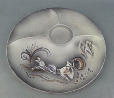 1950s Vintage Sascha Brastoff Divided Serving Dish Platter Plate Genie picture