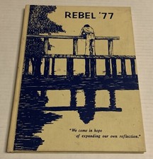 Vtg Richardton High School Rebel Yearbook Rebels Education North Dakota ND 1977 picture