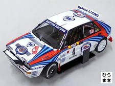 Miniature Car 1/18 Lancia Delta HF Integrale 1992 Monte Carlo Martini No4 White picture