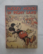 1st Edition Walt Disney Mickey Mouse in Pygmy Land 1936 Book picture