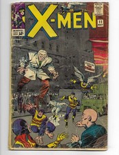 X-Men 11 1965 Marvel Comics G+ 2.5 1st App Of The Stranger Magneto Beast picture