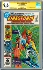 CGC SS 9.6 SIGNED Gary Cohn Fury of Firestorm #24 Copper Age Key 1st Blue Devil picture