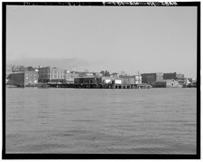 Photo:Port Townsend WA Union Wharf Taylor Street End 1900s Waterfront Pier picture