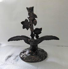 Antique Art Nouveau Pewter Epergne Base - Eagle & Grapevine, c.1890  Shape P1724 picture