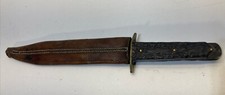ANTIQUE 19th cen BOWIE KNIFE B.G.I. Co No 501 Bridgeport Gun Implement Company picture