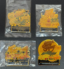 Vintage Super Chevy Sunday (Show) Dash Plaques - Lot of 4 picture