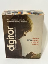 Centurion DIGITOR Drillmaster Historical Learning Arithmetic Module - WORKS VTG picture