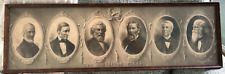OUR AMERICAN POETS - PORTRAITS 1903 W. HASKELL SIX FAMOUS 19TH CENTURY POETS picture