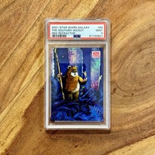 2021 Topps Chrome Star Wars Galaxy #66 The Solitary Wicket Red /5 PSA 9 picture