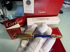 *** Cartier Mint Lapis Blue Panthere  Vintage  Ball Point Complete *** picture