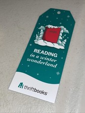 Thriftbooks Bookmark Christmas Book Lover Holiday Gift Reading Library Love Read picture